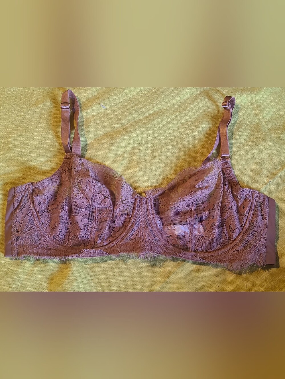 Skarlett Blue Minx Unlined Lace Balconette Bra